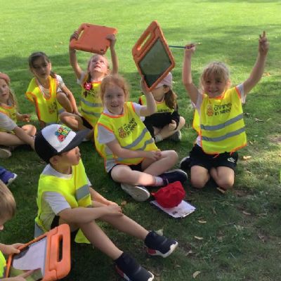 Finding out about our local area- Children in year 1/2 took part in a scavenger hunt around the local area