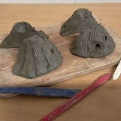 Clay Volcanoes