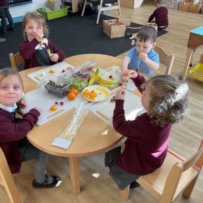 Nursery - Fruit Kebabs